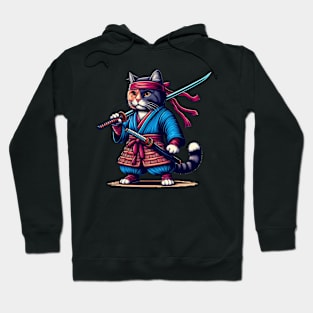 ninja cat Hoodie